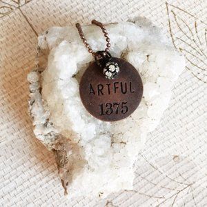 artful •• soul mantra necklace